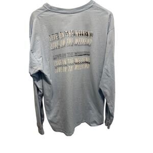 John Mayer Love on the Weekend Long Sleeve Jeremy Dean T- Shirt Men's Large